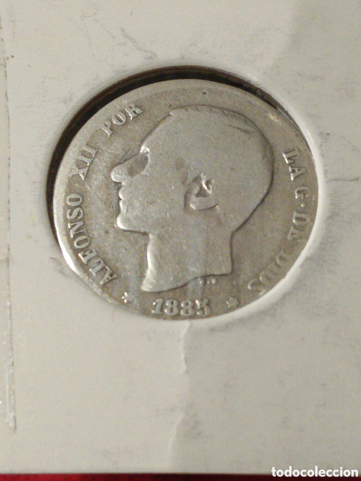Monedas Rep&uacute;blica: Moneda de plata Espa&ntilde;a