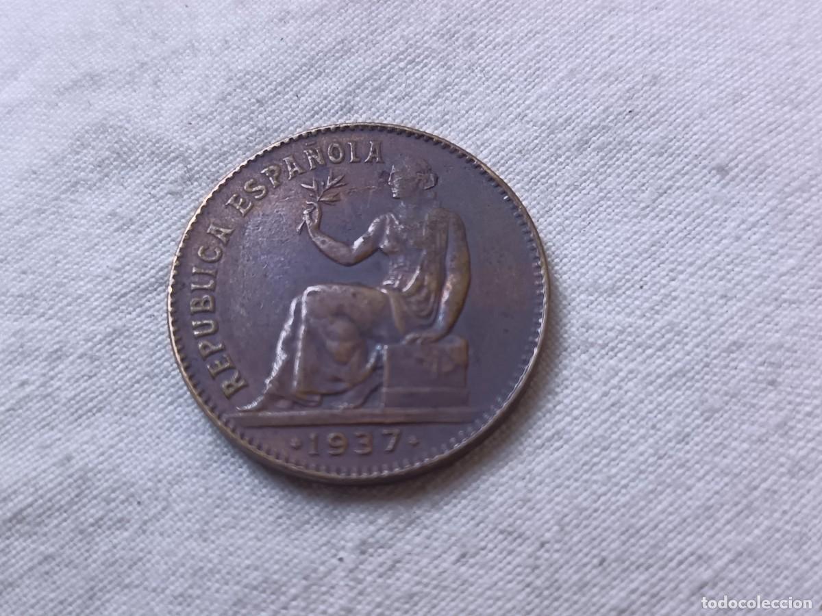 Monedas Rep&uacute;blica: 50 C&eacute;ntimos de 1937, Rep&uacute;blica Espa&ntilde;ola