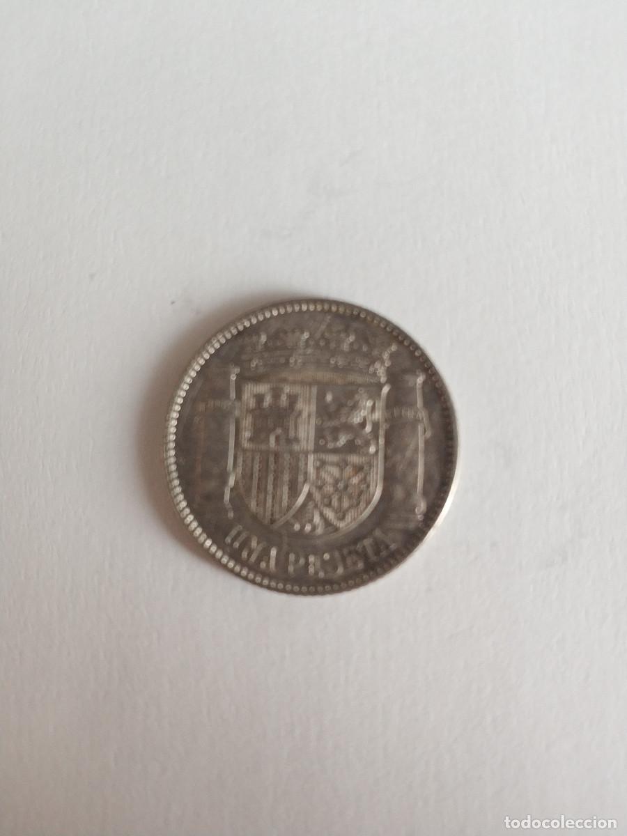 Monedas Rep&uacute;blica: UNA PESETA PLATA 1933