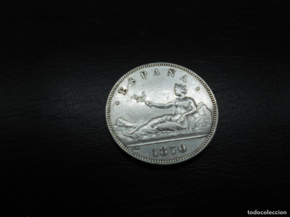 Monedas Rep&uacute;blica: moneda de 5 pesetas plata estrella 70 25 gramos