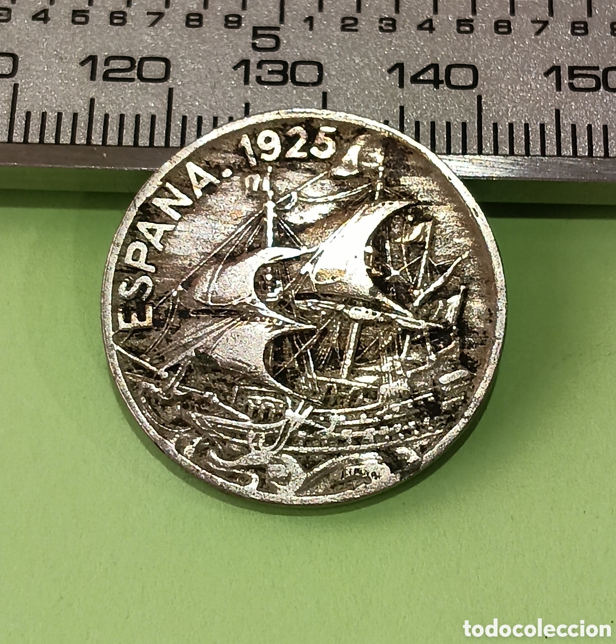 Monedas Rep&uacute;blica: 25 C&eacute;ntimos Rep&uacute;blica Espa&ntilde;ola 1925 . M&aacute;s Monedas Antiguas en mi perfil de Todocoleccion.