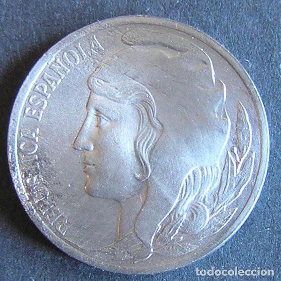 Monedas Rep&uacute;blica: II REP&Uacute;BLICA - 5 C&Eacute;NTIMOS 1937 - Foto 1