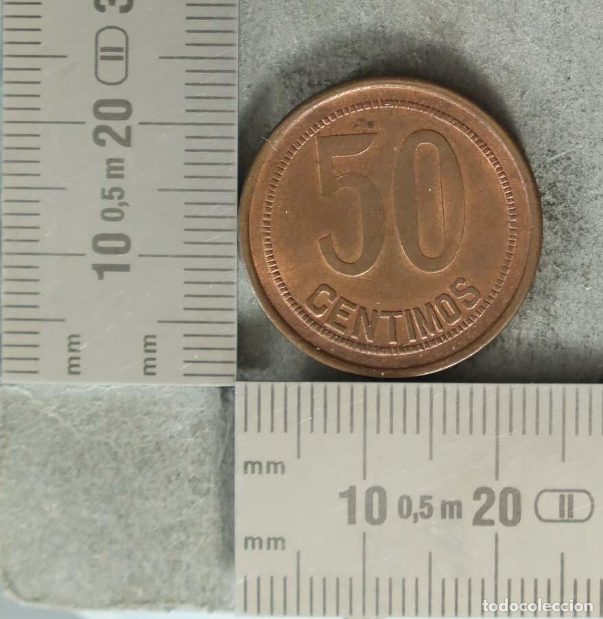 Monedas Rep&uacute;blica: Moneda. 50 C&eacute;ntimos - Espa&ntilde;a - Segunda Rep&uacute;blica - 1937