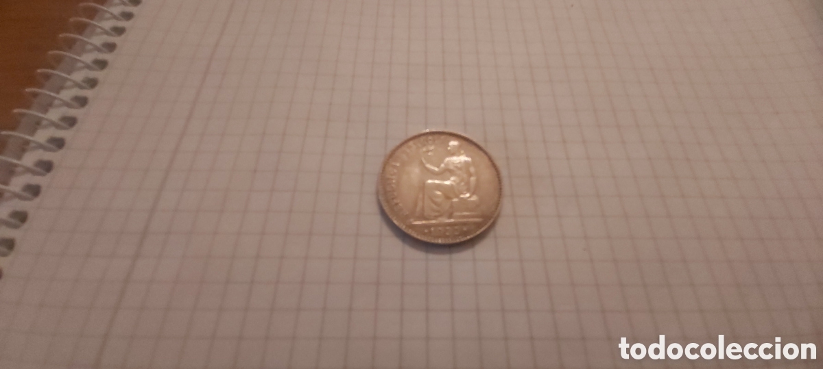 Monete Repubblica: 1 PESETA DE PLATA REPUBLICA 1933. ESTRELLAS 3 Y 4.