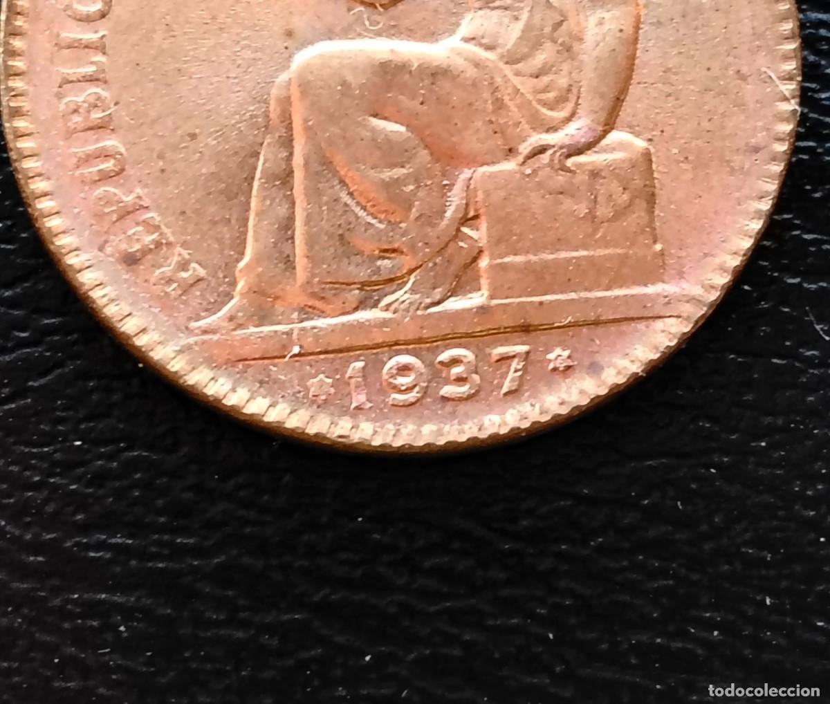 Monnaies R&eacute;publique: II rep&uacute;blica 50 c&eacute;ntimos peseta 1937 *6
