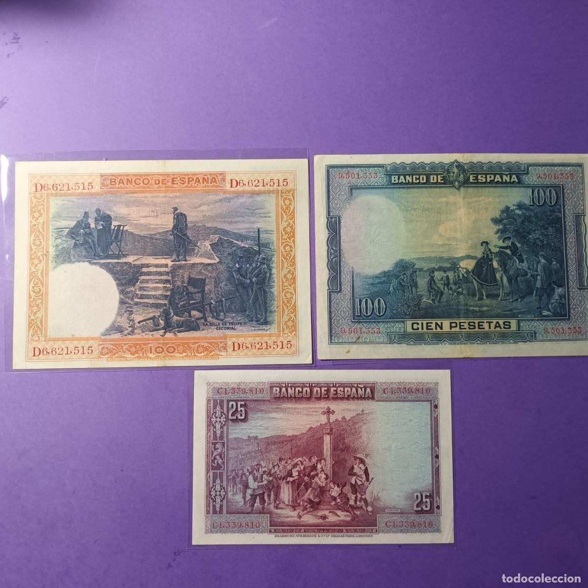 Monedas Rep&uacute;blica: Billetes de Alfonso XIII. Lote B - 83B