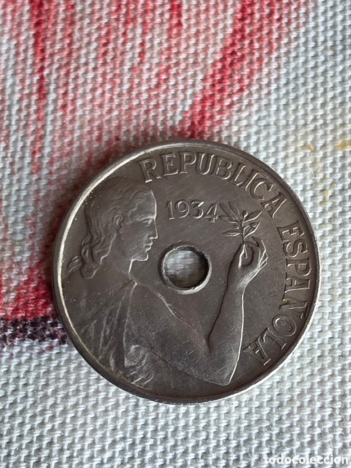 Monedas Rep&uacute;blica: MONEDA 25 CENTIMOS REPUBLICA - Foto 1