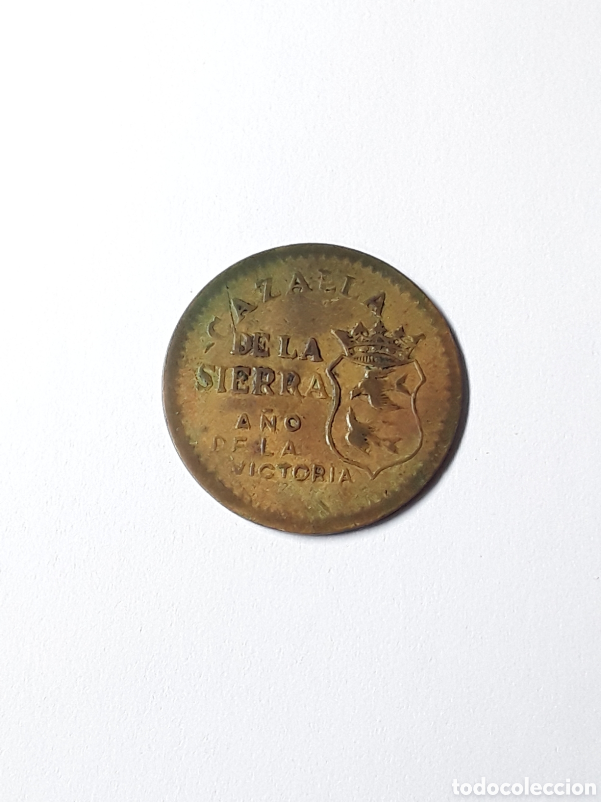 Monedas Rep&uacute;blica: 10 C&Eacute;NTIMOS CAZALLA DE LA SIERRA.