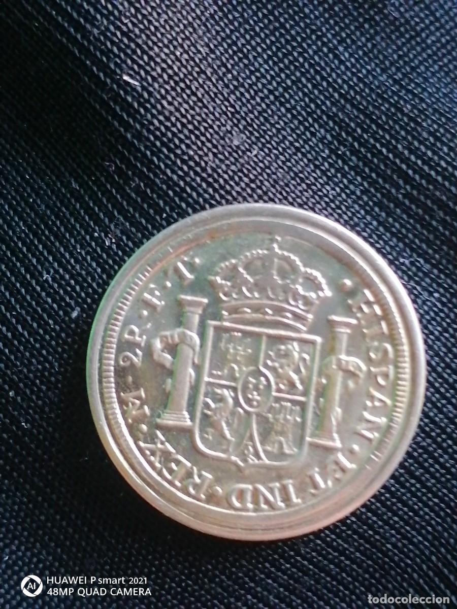 Monedas Rep&uacute;blica: Moneda de plata de carolus IIII de 1802