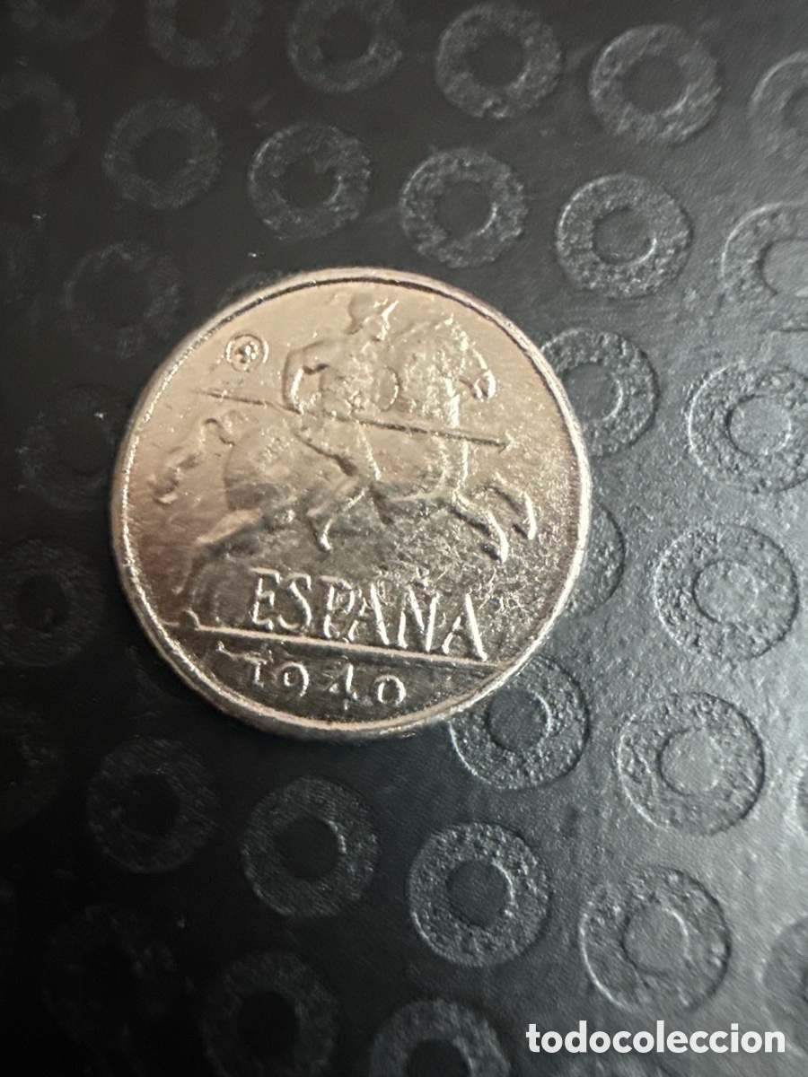Monedas Rep&uacute;blica: Moneda espa&ntilde;ola 10 c&eacute;ntimos de 1940