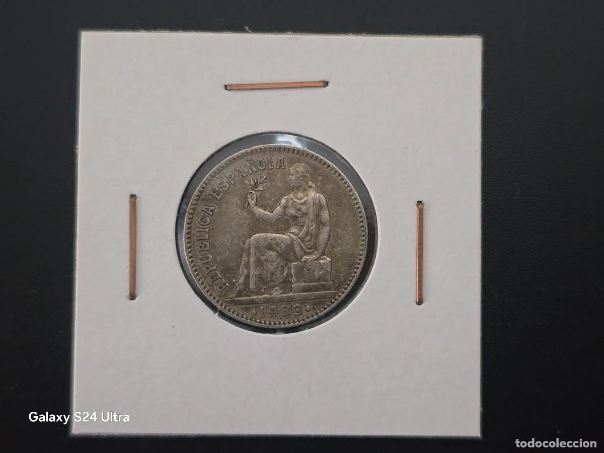 Monedas Rep&uacute;blica: 1 PESETA DE 1933....5 GRAMOS DE PLATA.....MUY BONITA..... LA DE LAS FOTOS