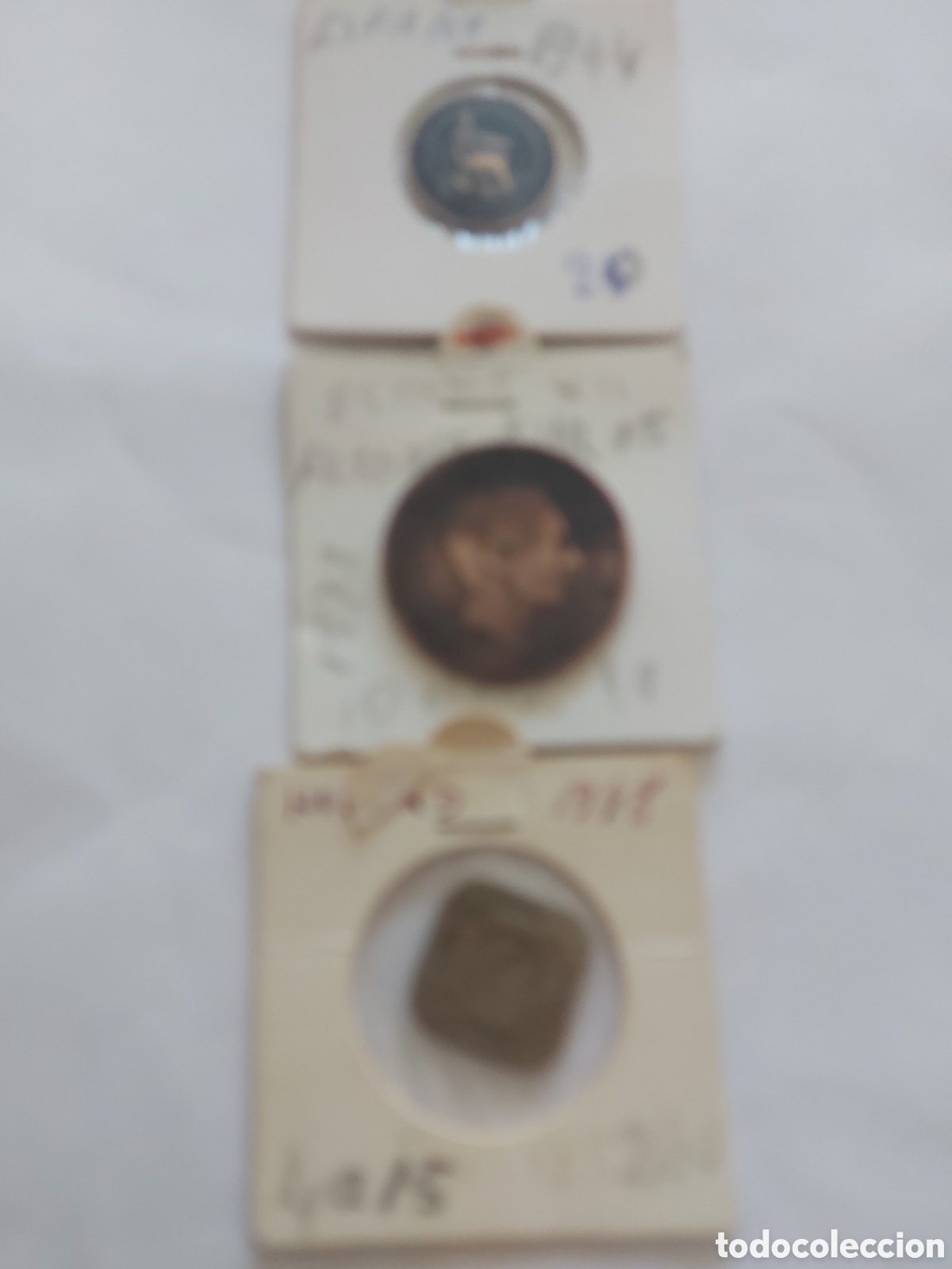 Monedas Rep&uacute;blica: 2 monedss de Espa&ntilde;a y1de H - Foto 2