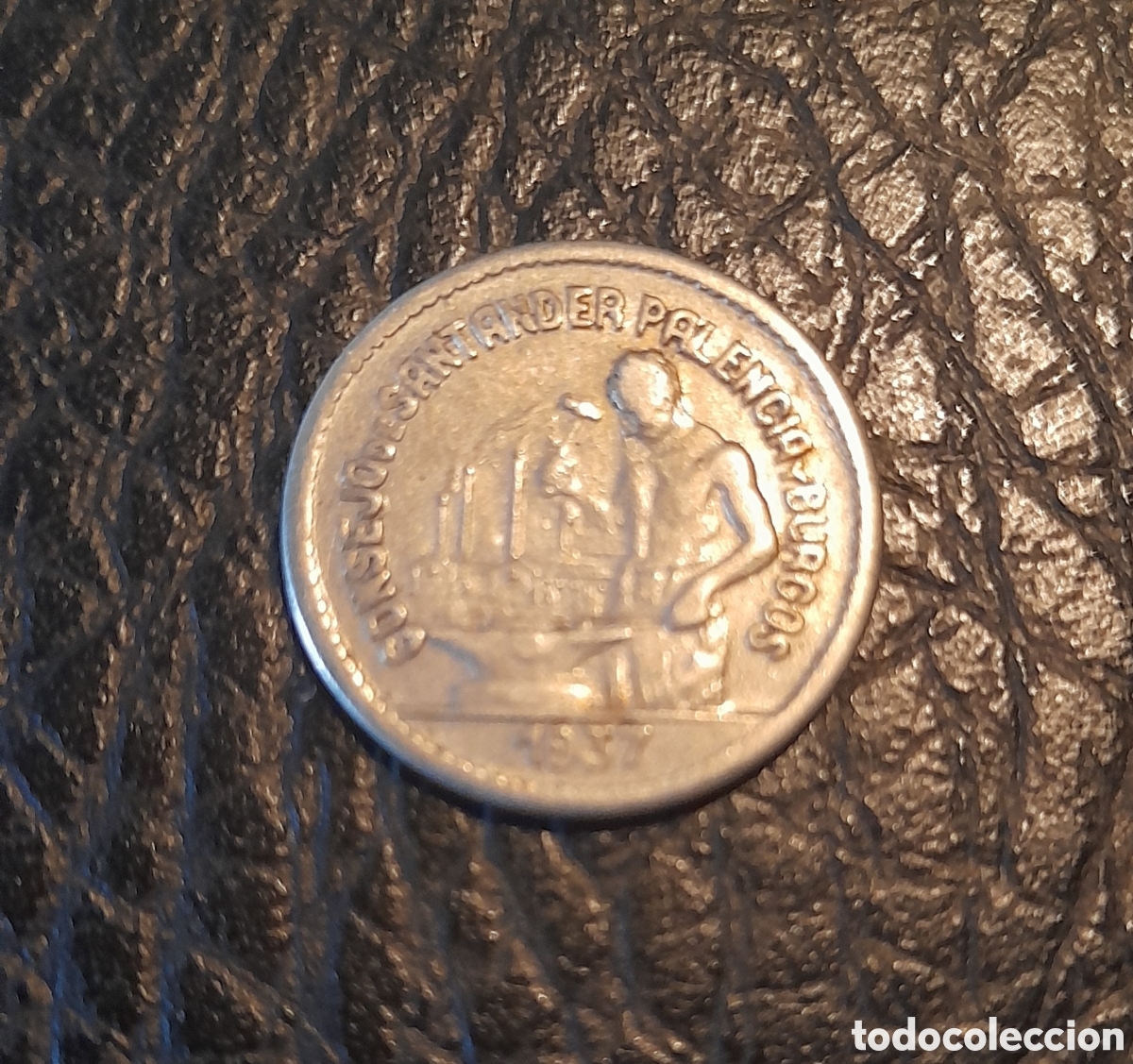 Monedas Rep&uacute;blica: Moneda 50 centimos Consejo de Santander - Foto 2