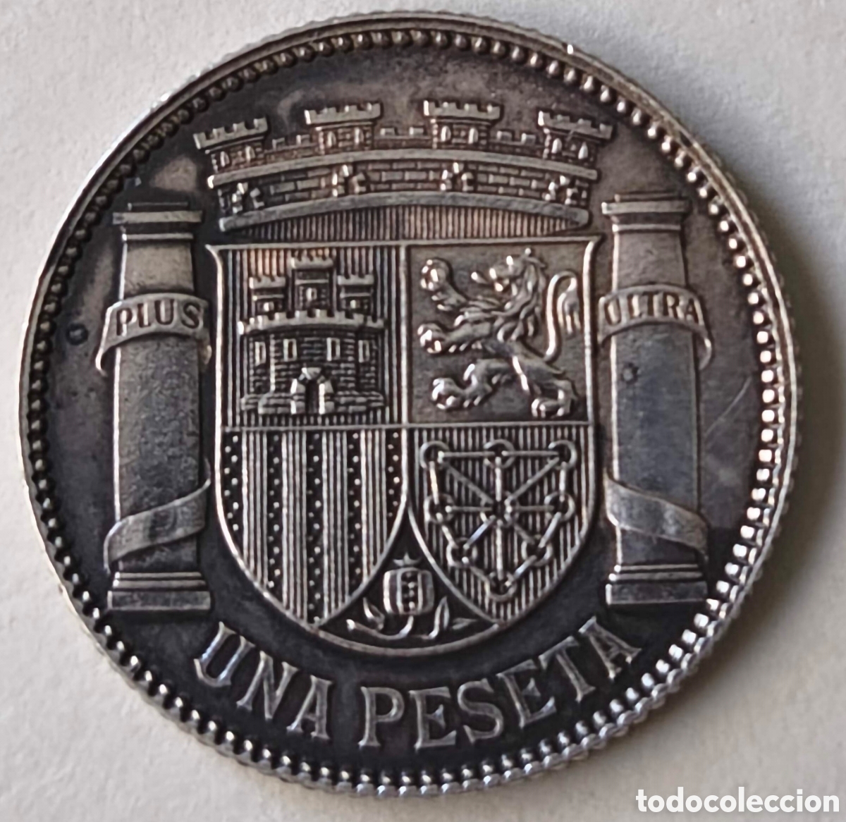 Monedas Rep&uacute;blica: Espa&ntilde;a. 1933. Una peseta SC