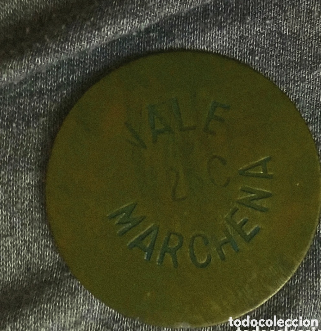 Republic Coins: MONEDA DE LA GUERRA CIVIL 25 C&Eacute;NTIMOS DEL AYUNTAMIENTO DE MARCHENA