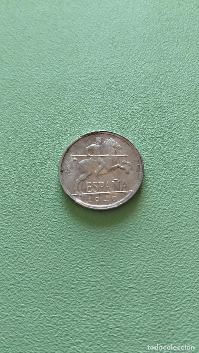 Monedas Rep&uacute;blica: Moneda de 5 c&eacute;ntimos de 1940 - Foto 1