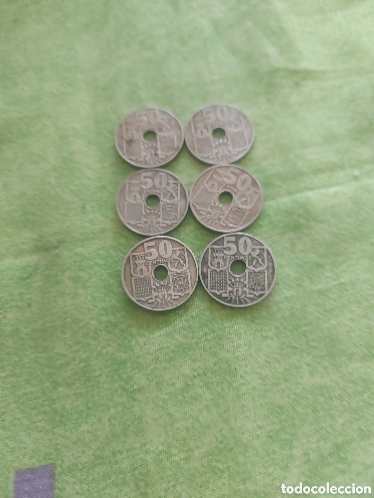 Monedas Rep&uacute;blica: 6monedas de Espa&ntilde;aan