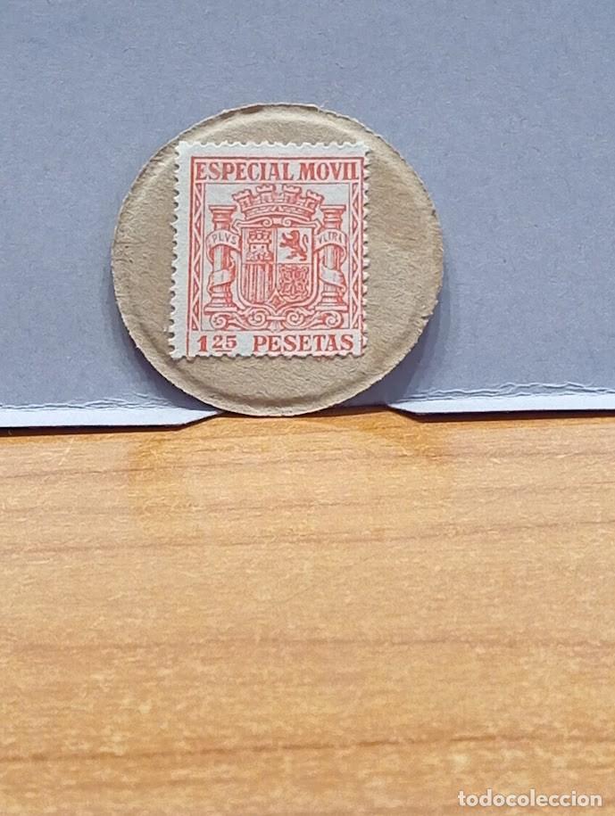 Republic Coins: N&ordm;101 SELLO MONEDA REP&Uacute;BLICA .1,25 Pts. TIMBRE MOVIL .