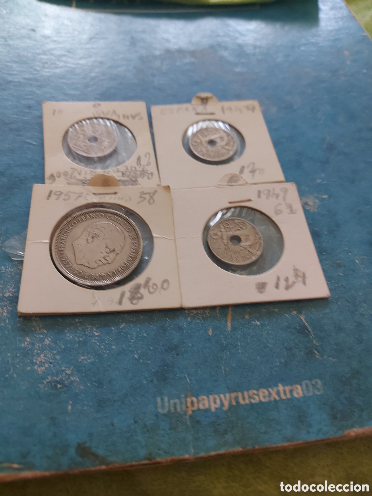 Monedas Rep&uacute;blica: 4 monedas de Espa&ntilde;a de - Foto 1