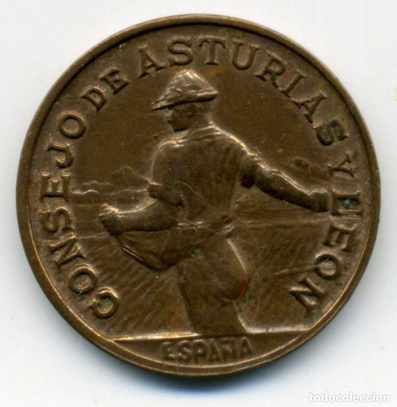 Monedas Rep&uacute;blica: XS- GUERRA CIVIL 1937 Asturias y Leon 1 Peseta