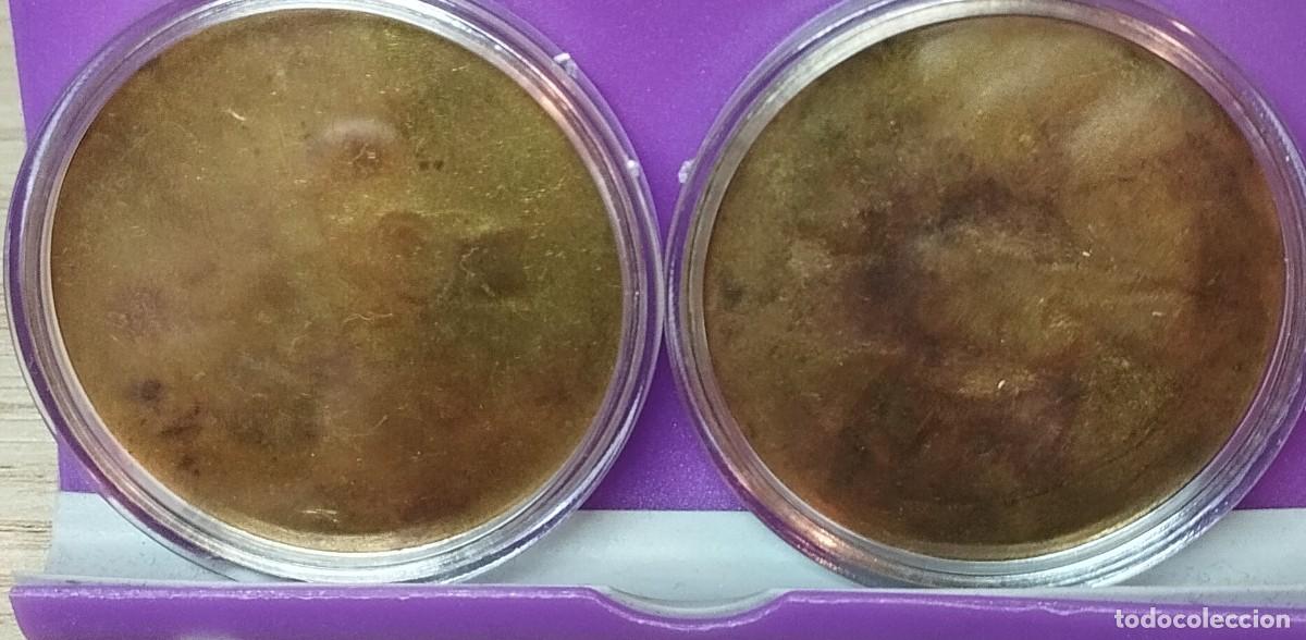 Monedas Rep&uacute;blica: Lote 25 c&eacute;ntimos 1936 Marchena - Foto 2