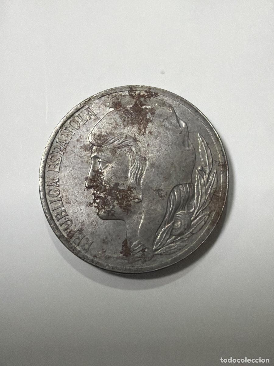 Monedas Rep&uacute;blica: MONEDA. II REPUBLICA. 5 C&Eacute;NTIMOS. 1937. VER FOTOS