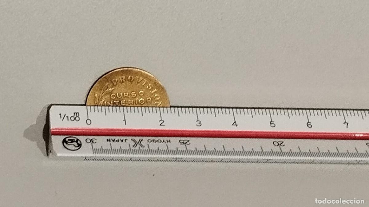 Monedas Rep&uacute;blica: Moneda de Republica.Cazalla de la Sierra. - Foto 4