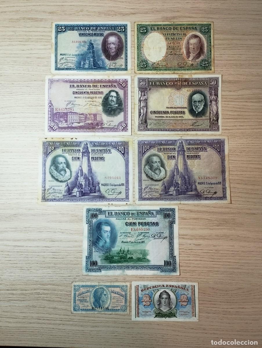 Monedas Rep&uacute;blica: Lote billetes de la Republica - Foto 1