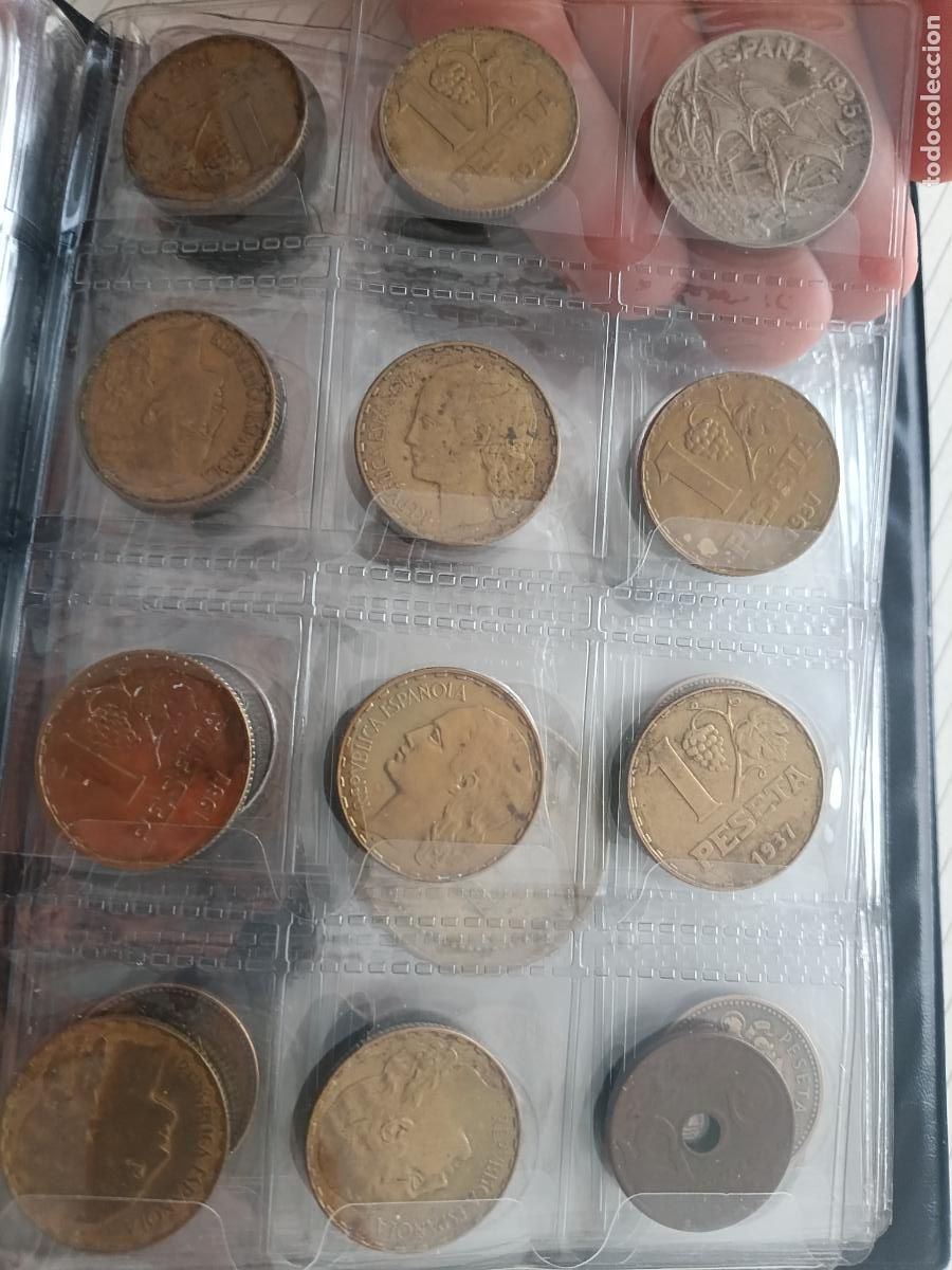 Monedas Rep&uacute;blica: 23 monedas II Rep&uacute;blica