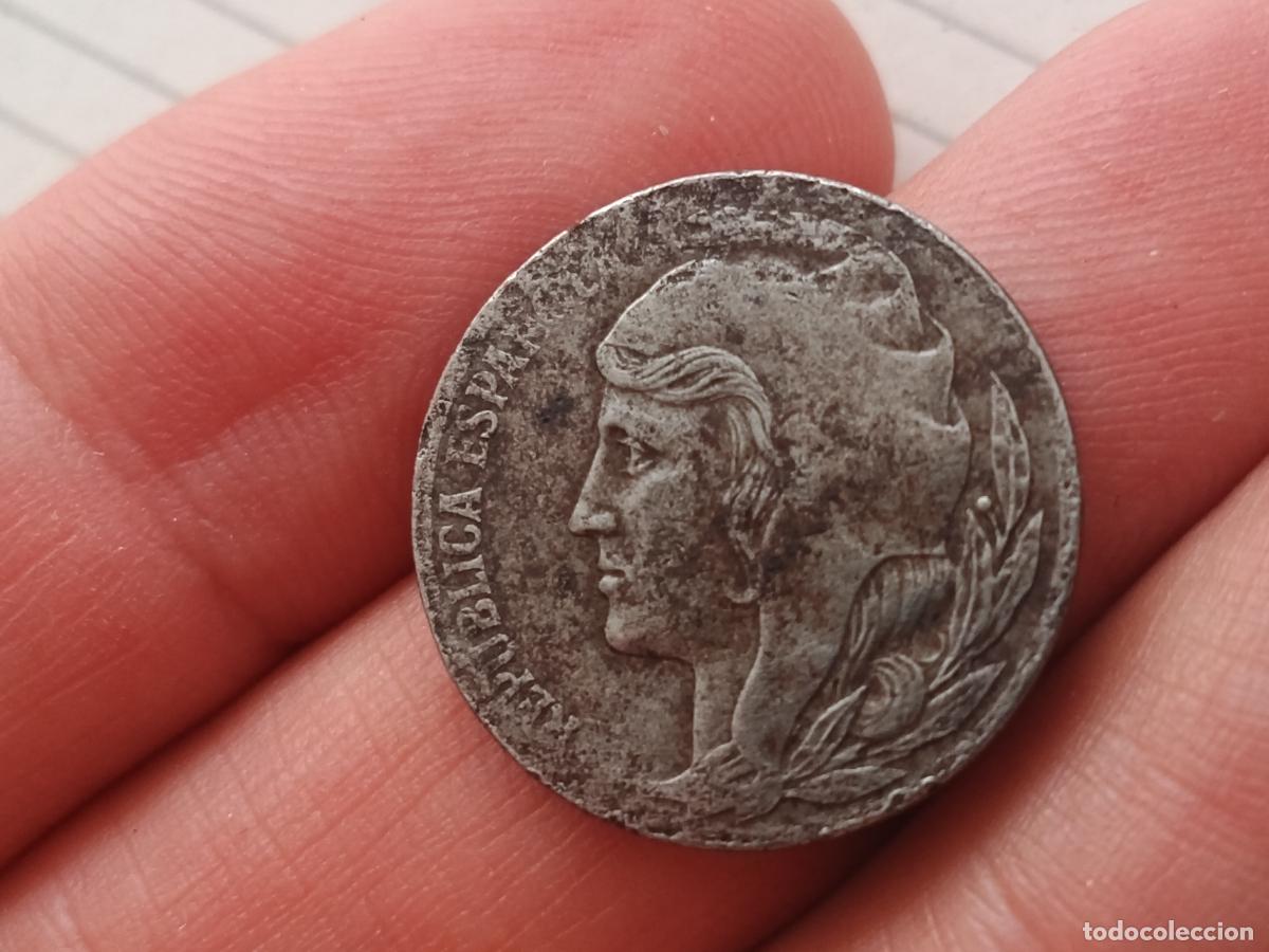 Monedas Rep&uacute;blica: 5 c&eacute;ntimos de 1937 II Rep&uacute;blica