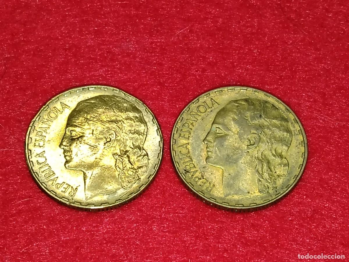 M&uuml;nzen der Zweiten Republik: II REP&Uacute;BLICA ESPA&Ntilde;OLA - 1 PESETA 1937 CON LA VARIANTE EN EL CUELLO