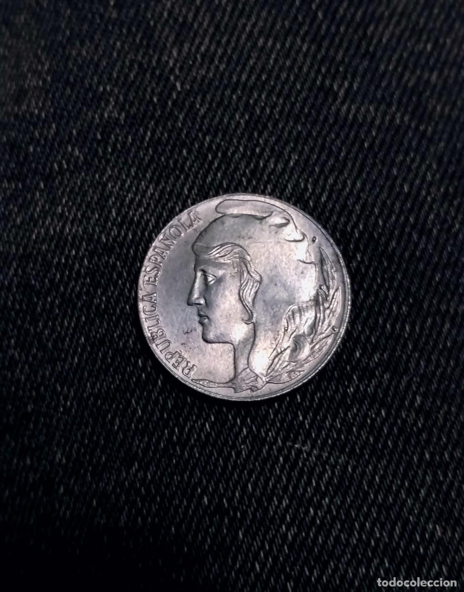 Monedas Rep&uacute;blica: SC! II rep&uacute;blica 5 c&eacute;ntimos peseta 1937 Hierro