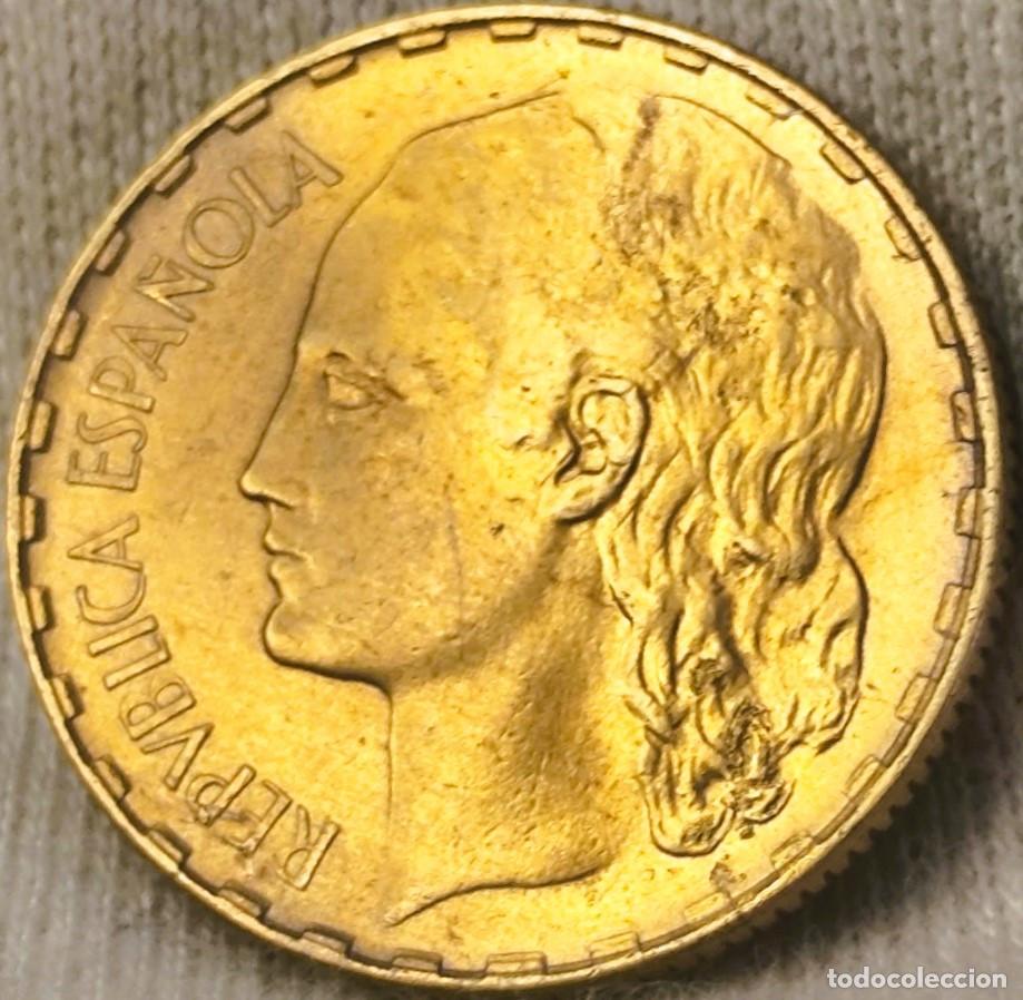 Moedas Rep&uacute;blica: Espa&ntilde;a II Rep&uacute;blica 1 Peseta 1937 Variante Lote 10009
