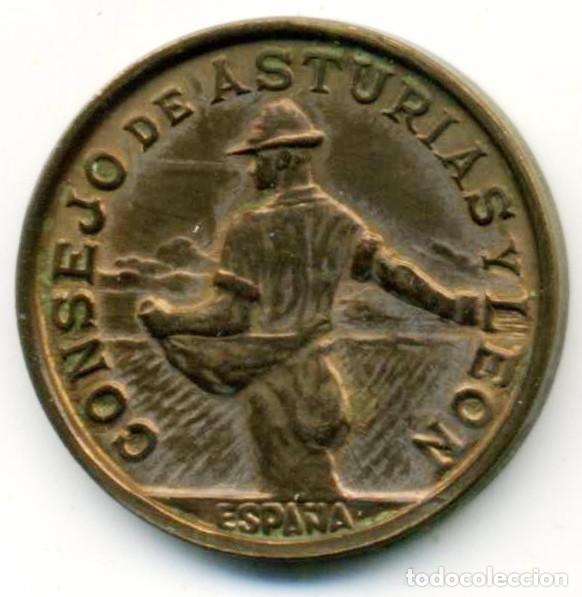 Monedas Rep&uacute;blica: XS- GUERRA CIVIL 1937 Asturias y Leon 1 Peseta