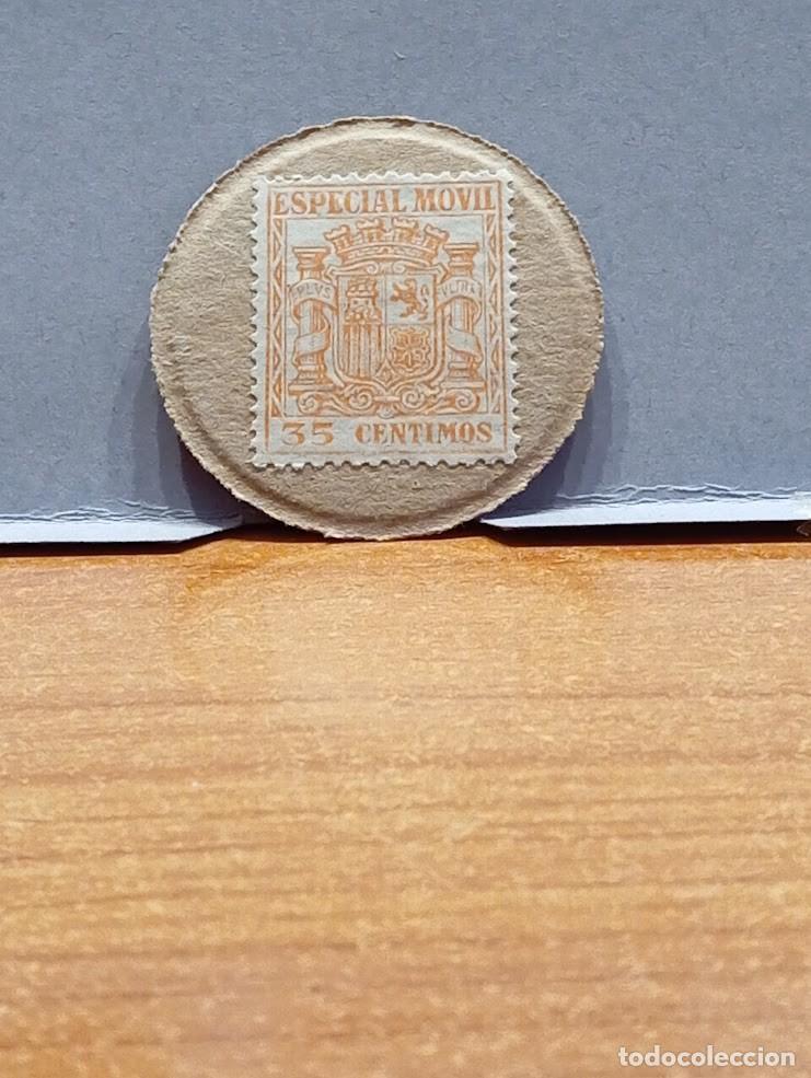 Republic Coins: N&ordm; 94 SELLO MONEDA REP&Uacute;BLICA .35 Cts . TIMBRE MOVIL .