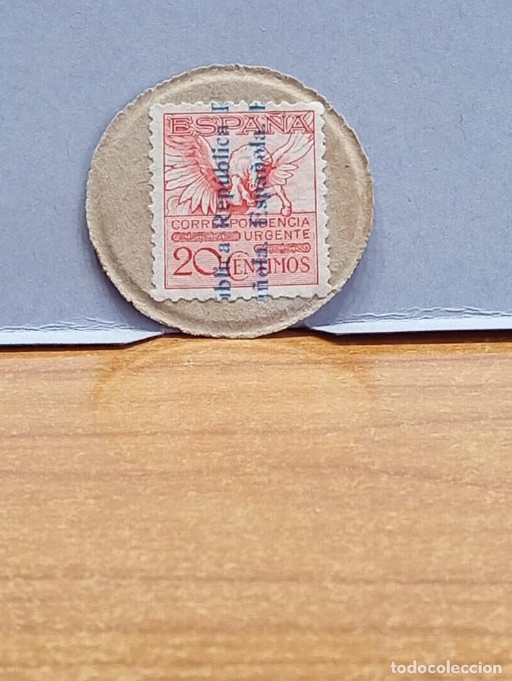 Republic Coins: N&ordm; 74 .SELLO MONEDA REPUBLICA .20 Cts.(PEGASO)