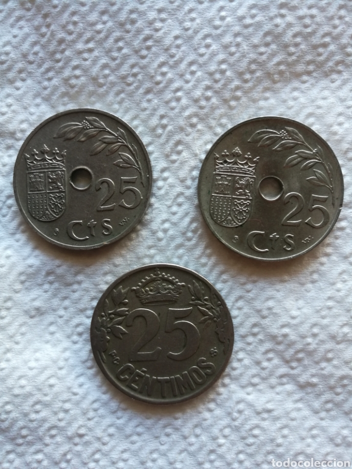 Monedas Roma Rep&uacute;blica: 100 monedas de 25 centavos - Foto 6