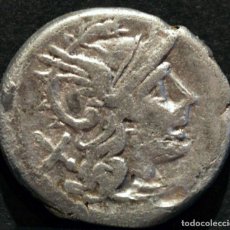 Monedas Roma República: DENARIO REPUBLICA ANÓNIMO ROMA 211-209 A.C. REVERSO ESTRELLAS