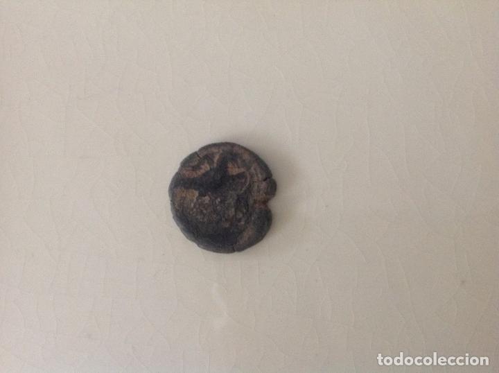 Monedas Roma Rep&uacute;blica: Semis de Obulco. Aguila con toro - Foto 3