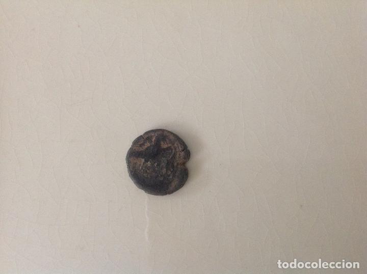 Monedas Roma Rep&uacute;blica: Semis de Obulco. Aguila con toro - Foto 4