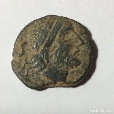 Monedas Roma República: REPUBLICA ROMANA , SEMIS , VARIANTE ” ROMA ” AL REVÉS . RARA.. Lote 219093418