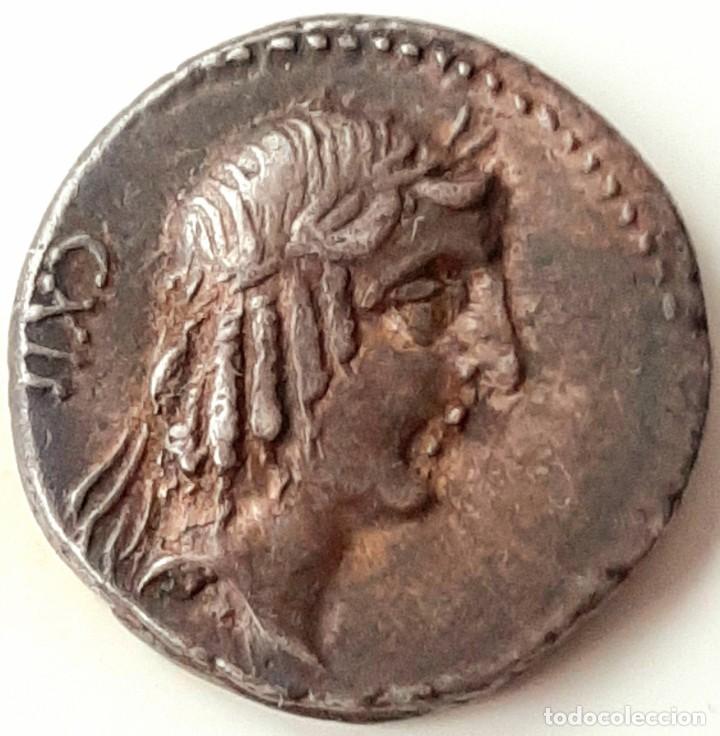 Moedas Roma Rep&uacute;blica: Denario circa 90 a.c . Calpurnius Piso Frugi