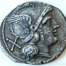 Monedas Roma República: DENARIO CIRCA 209-208 A.C.