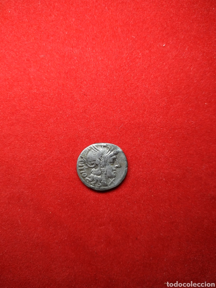 Monedas Roma Rep&uacute;blica: Denario Sempronius Pitio - Foto 2