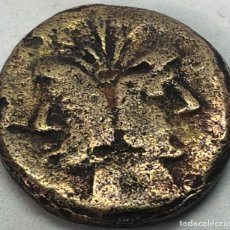 Monedas Roma República: RÉPLICA MONEDA SIGLOS III-II A.C. AS. DIOS JANO. REPÚBLICA DE ROMA. RARA. CABEZA JANO BIFRONTE.
