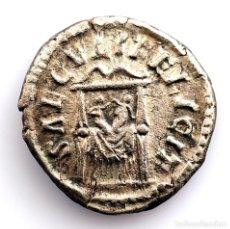 Monedas Roma República: IMPERIO ROMANO - FAUSTINA II. DENARIO 161-164 D.C. PLATA 3,2 G. ESCASA. Lote 310016503