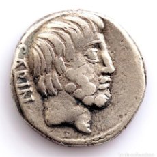 Monedas Roma República: REPUBLICA ROMANA-TITURIA. DENARIO 89 A.C. ROMA. PLATA 4,1 G. ESCASA. Lote 349403499