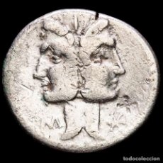Monedas Roma República: MN. FONTEIUS C.F. DENARIO DE PLATA, ROMA 114 AC. GALERA, CRA. 290/1. Lote 354224788