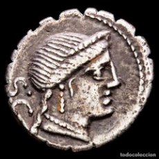 Monedas Roma República: REPÚBLICA ROMANA C. NAEVIUS BALBUS. DENARIO. ROMA 79 AC. VICTORIA. Lote 363935506