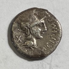 Monedas Roma República: DENARIO. Lote 365854931